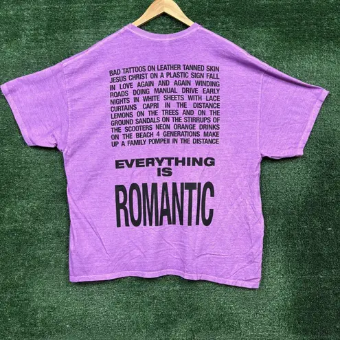 Charli XCX Everything is romantic T-Shirt Size Extra Large