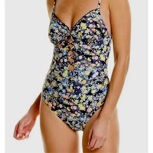 Red Carter New.  floral and citrus swimsuit. Retails $179. Medium