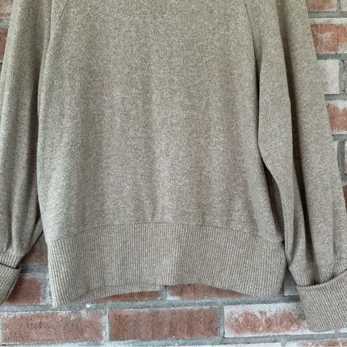Maeve Anthropologie Mock Neck Sweater Women’s Small Beige Tan