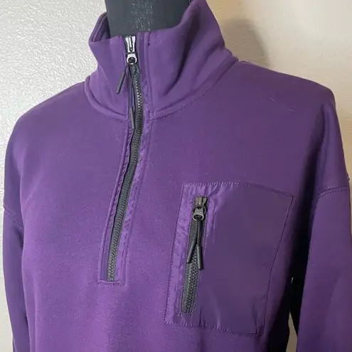 Peloton Purple Uptown Pullover Sweater In XS
