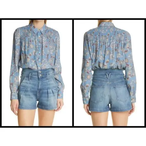 Veronica Beard ($395) Dazed Floral Shirt