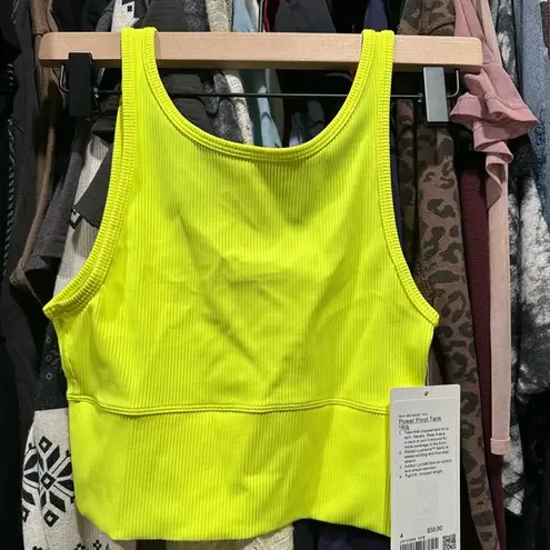 Lululemon  Power pivot ribbed tank