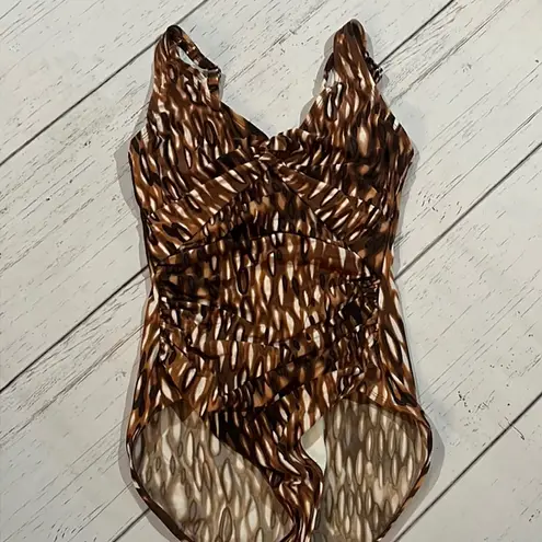 One Piece Curvallure animal print  swimsuit