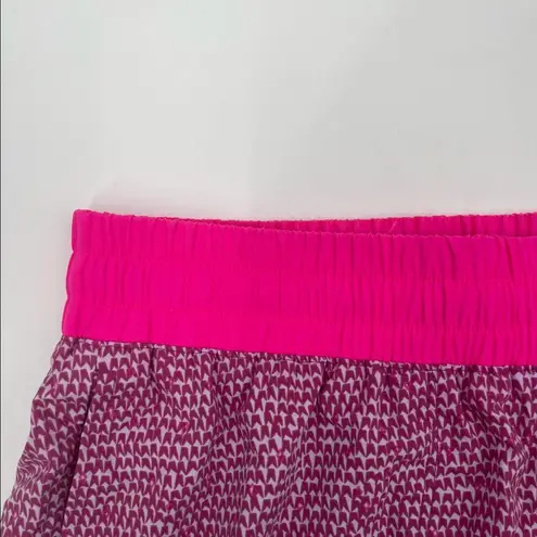 Mountain Hardwear  Shorts Pink Print Gorpcore Athletic Hiking Outdoor SZ Small