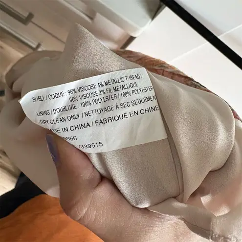 Shoshanna Women's Aubrey Puff Sleeve Smocked Mini Dress Size 6 Multicolored