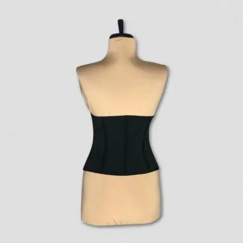 NWOT Underbust Corset Waist Trainer Belt Renaissance Gothic Inspired Black sz M Size M