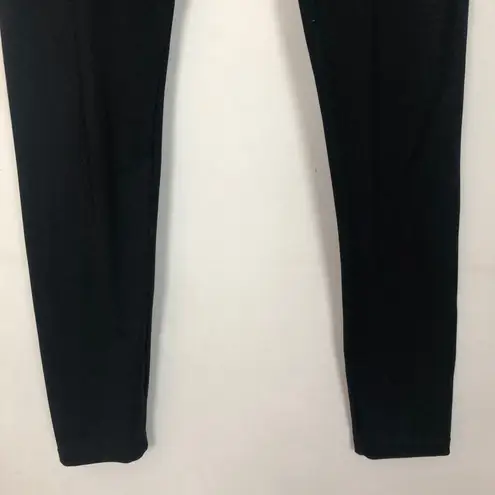 Felina  Mid Rise Athleisure Black Lightweight Leggings Size S