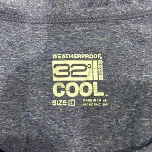 32 Degrees Heat Purple weatherproof 32 degrees cool top in size large