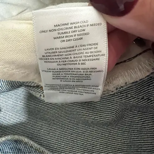 RE/DONE NEW NWT 70s Stove Pipe Jeans In Cool Medium Blue Wash