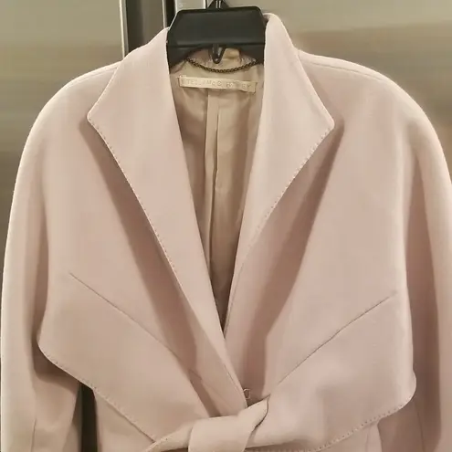 Stella McCartney 💕💕 Wool Cashmere Short Wrap Coat ~ Blush Pink EU 42