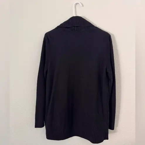 Max & Mia Black Open Front Cozy Knit Cardigan Sweater Size Large