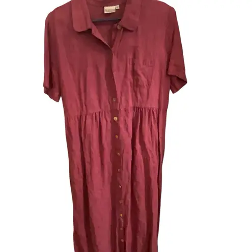 VTG Match Linen Pairie Button