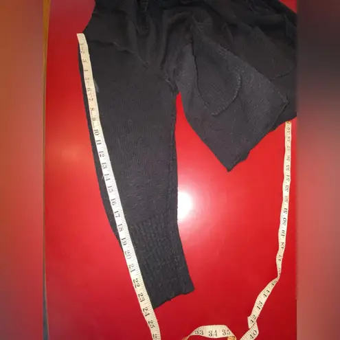 Habitat Clothes Women’s size XL Black Chunky Cotton Button Cardigan Sweater