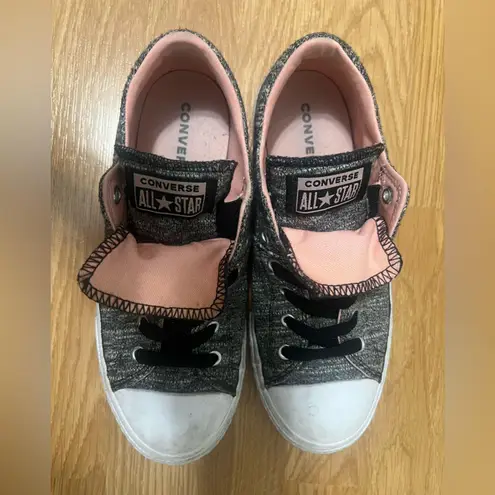 Converse Women’s ' Gray and Pink All Star Shoes ( Size EU 37)