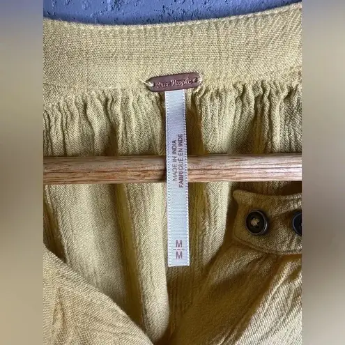 Free People FREE PEOLE GAUZE TUNIC