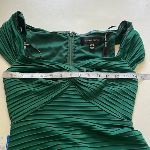 Tadashi Shoji  Cisero Pintuck Midi Dress