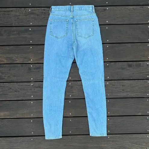 Everlane  High Rise Jeans Blue Light Wash Stretch Pants