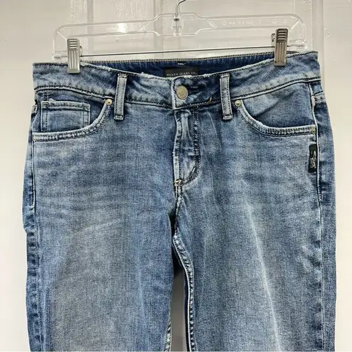 Silver Jeans Silver Suki denim jean capri capris women's 26 x 22.5