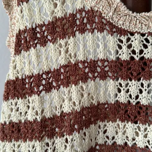 Mango  Crochet Knitted Tank Top