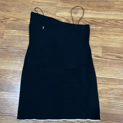 Jacquemus black viscose cocktail La Mini Robe Aro 42