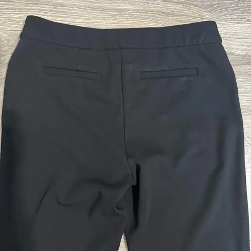 Alfani Women Elegant Black Slim Trousers Elastic Waist Business Pants Size 2P