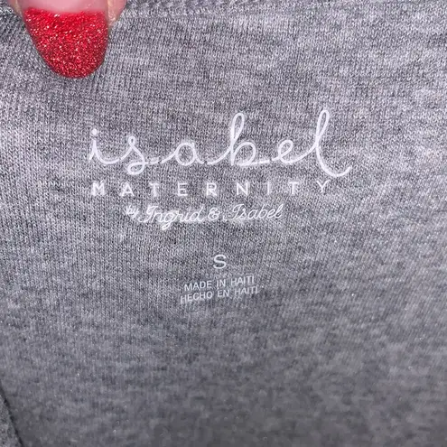 Isabel Maternity  by Ingred & Isabel grey tank top