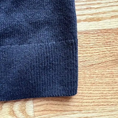 Dries Van Noten Merino Wool Cold Shoulder Sweater Black Women Sz XS Sexy Chic