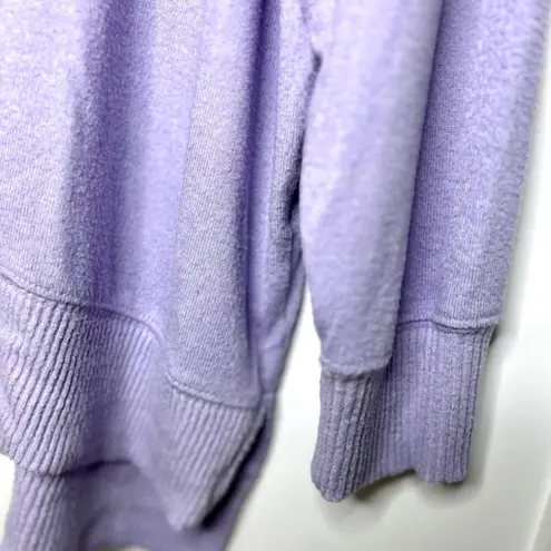 Aerie oversized sweater Womens XL Purple Crewneck Pullover