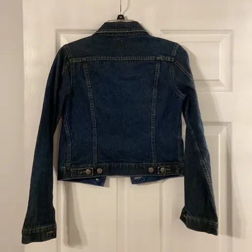 Jill Stuart  Jean Jacket length 21” bust 30” BNWOT very rare jeans jacket size 1
