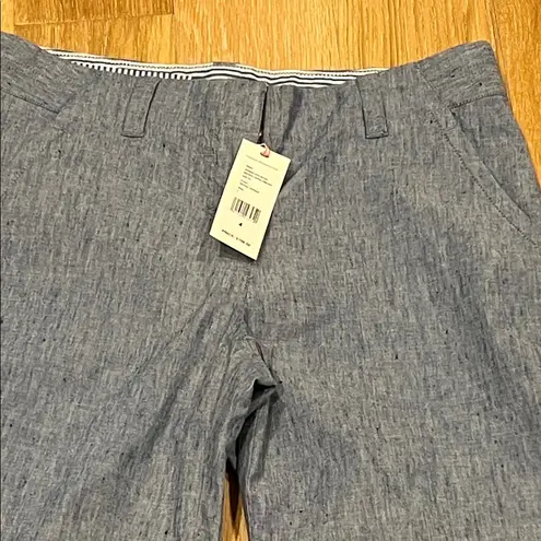 Vineyard Vines  linen Blue‎ Women's Pants size 4