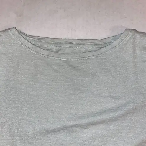 Pure Jill Womens XS Boat Neck Light Mint Green 3/4 Sleeve Top