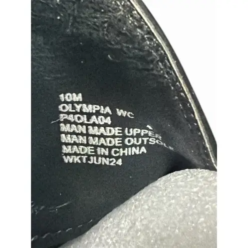 Portland Boot Company Size 10 Olympia Womens Black Cowgirl Western Boots Wide Ca