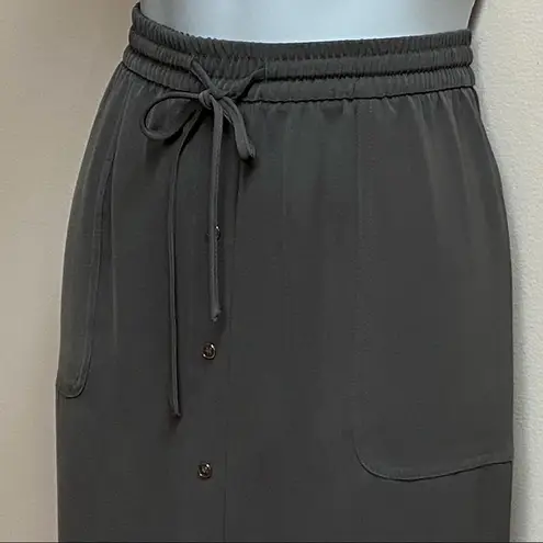 Apt. 9 Gray Hi-Lo Skirt