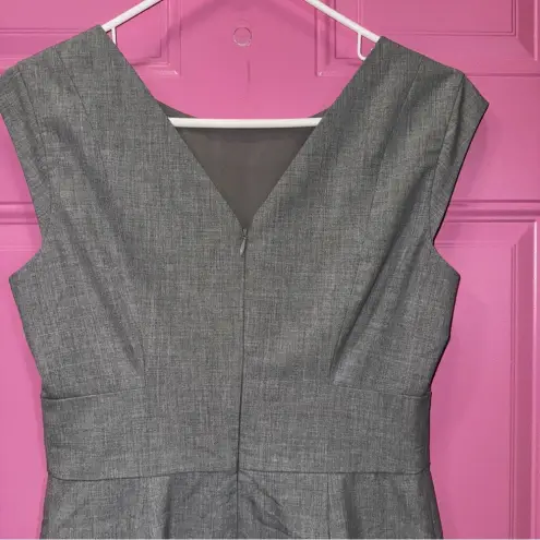 The Limited  Elegant Gray Midi Dress‎