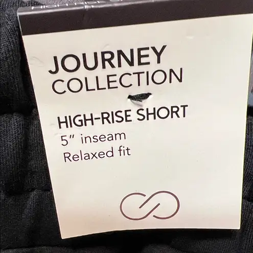 CALIA by Carrie Underwood High Waist Black Drawstring Shorts