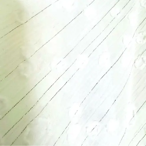 MISA Los Angeles MISA Bita White Clip Dot Ruffle off Shoulder Harem Jumpsuit White Size S NWT