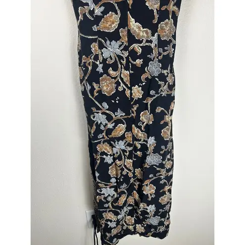 All that jazz Vintage 90's Dress Maxi Floral Short Sleeve A Chorus Line Dress