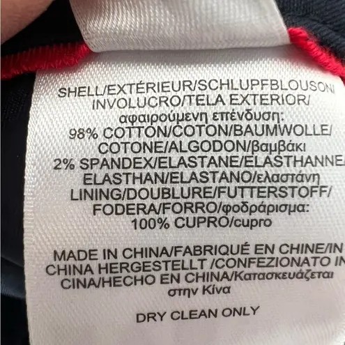 Brooks Brothers Embroidered Pencil Skirt Size 6 Preppy Mature Old Money Classic