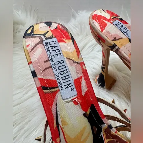 Cape Robbin Bonita Spike Square Toe Odd Shaped Heels.