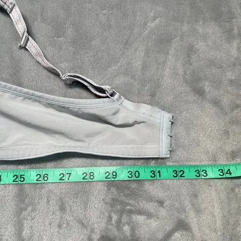 Chantelle Sports Bra 40C Grey High Impact Convertible Activewear Running Workout