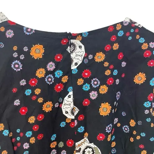 I Hot Plus Size 4XL Black Fit & Flare Dress Skulls Y2K Grunge/Goth