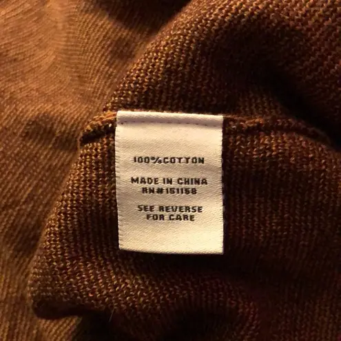 525 America NWT Fringe Belted Cardigan Sweater Open Tie Waist Leopard Print sz M