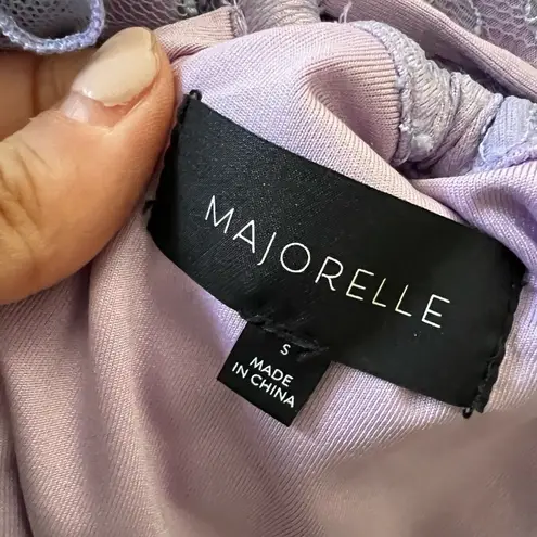 Majorelle Nylah Mini Dress in Amethyst Purple Sz S