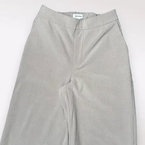 Nordstrom Wide Leg Pants Beige High Rise Size 0