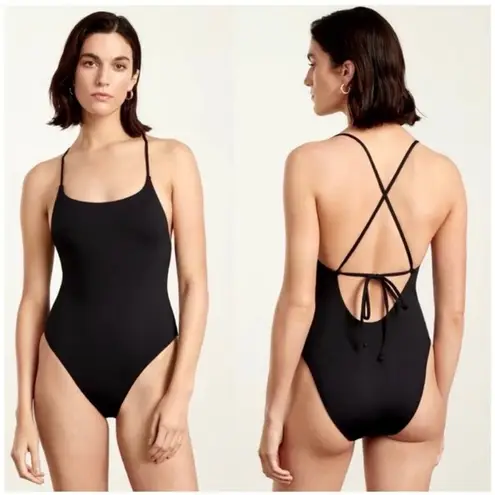 Everlane  The String One Piece Swimsuit Size Small