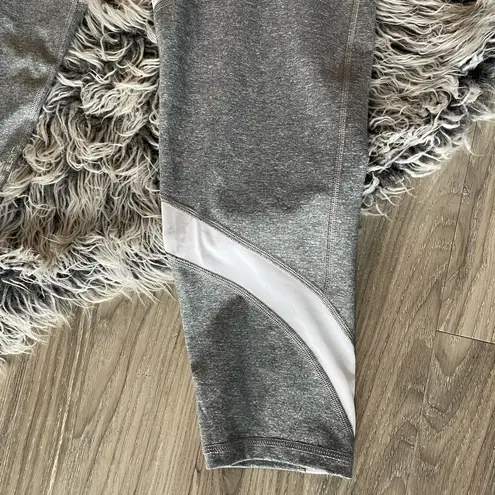 American Eagle 🩶Aerie by  Grey Mesh Athletic Leggings