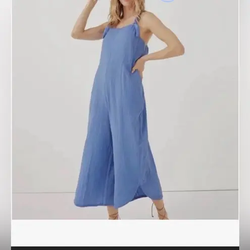 Pact  Light Blue Women's Jumpsuit