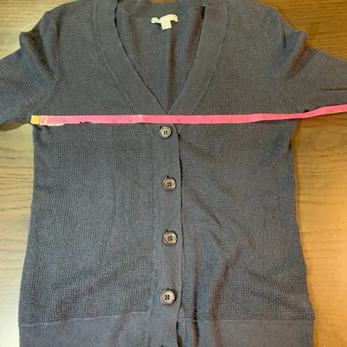 James Perse 2 Los Angeles Cotton Cashmere Knit Cardigan Sweater Womens Medium - Image 7