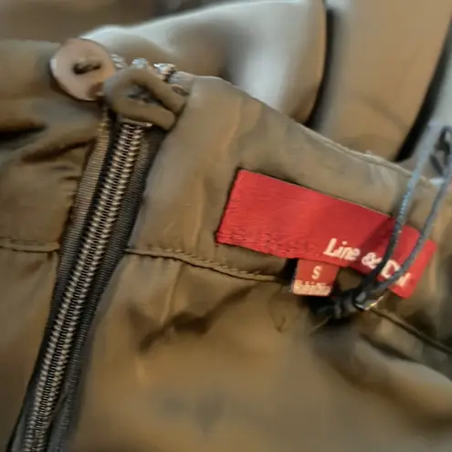 Line and Dot Revolve olive tulip skirt NWT