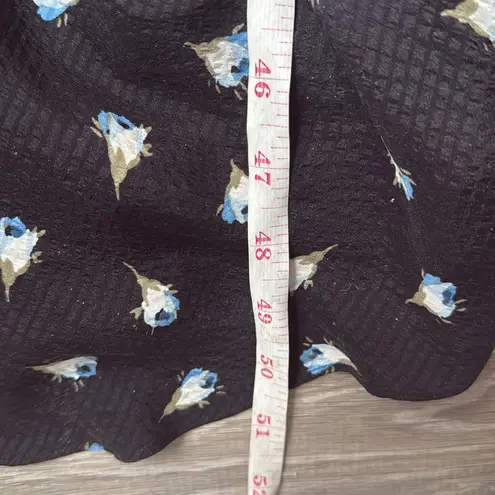 Rebecca Taylor NEW silk blend Mixed-Print Floral Maxi Dress 10